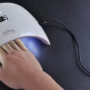 Лампа для сушки ногтей SUN 9S,  для маникюра-педикюра,  24 Вт,  дисплей