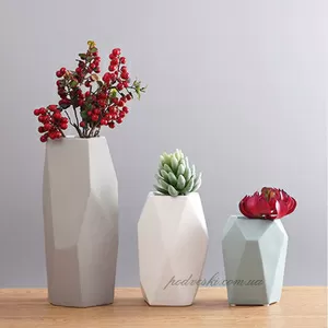 Керамические вазы и наборы ваз для декора дома и офиса. Акция!