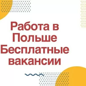 Официальное трудоустройство в Польше. Бесплатные вакансии. 
