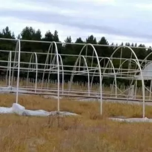 Каркасные металлические теплицы в Крынках