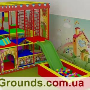 Детская игровая комната — строительство.