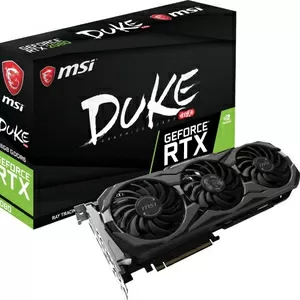 В Наличии. Видеокарта MSI GeForce RTX 2080 DUKE 8G OC