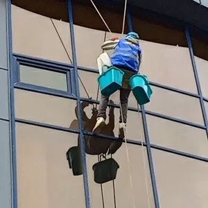 Мойка окон и фасадов
