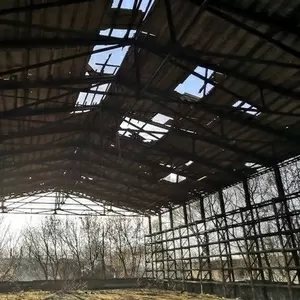 Ангар 24х50 м (1200 м2) готовая металлоконструкция,  каркас,  ферма 24 м