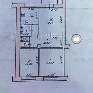 Продам 3-к,  пр.Соборный,  район ун.Украина