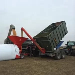 Аренда техники для упаковки зерна в полиэтиленовые мешки (рукава)