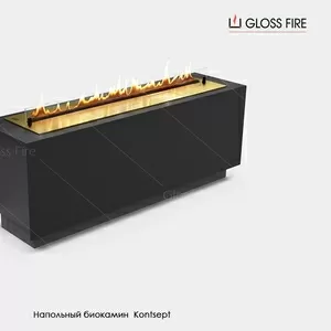 Підлоговий біокамін Kontsept 900 Gloss Fire 