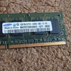 Оперативная память для ноутбука Samsung SODIMM DDR2 1Gb 800MHz 6400s 