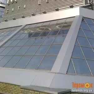Тонировка стеклопакетов в зданиях