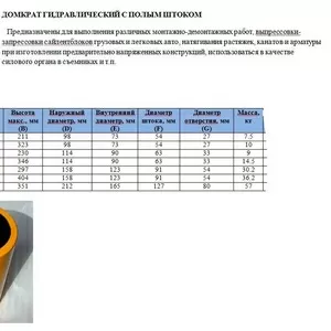 Домкраты, насосы, гидроцилиндры, съемники, оснастка СТО:продажа,  ремонт