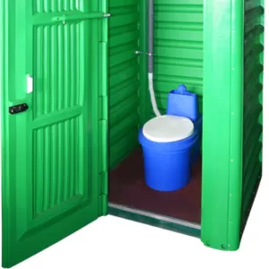 Туалетная кабина Дачная Укомплектованная