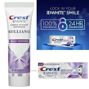 Супер отбеливающая паста Crest brilliance 3D white улучшенная-ориг США