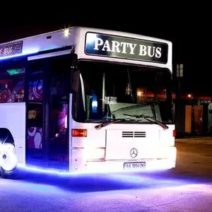 Лимузин автобус Party Bus Vegas пати бас прокат 