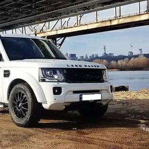 Внедорожник Land Rover Discovery 4 белый аренда