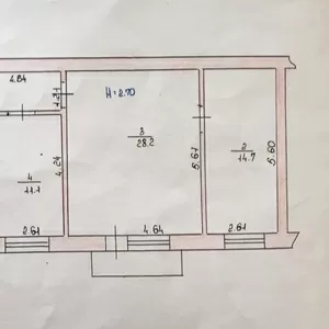 Продаж 3-х кім квартири на проспекті Перемоги!