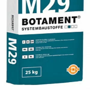 BOTAMENT M 29  25кг Эластичный клей для широкоформатной плитки на пол.