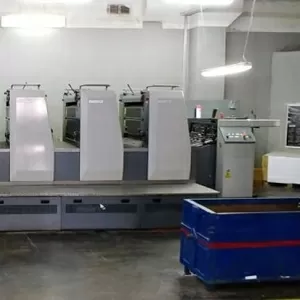 П'ятикольорова машина Komori Spica 529