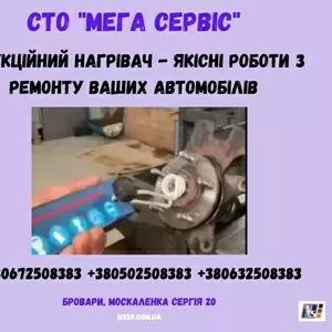 Індукційний нагрівач для СТО. 