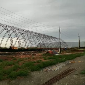 Будівництво ангарів,  складів і цехів