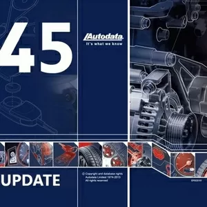 Программа Autodata 3.45 - база по ремонту и диагностике автомобилей