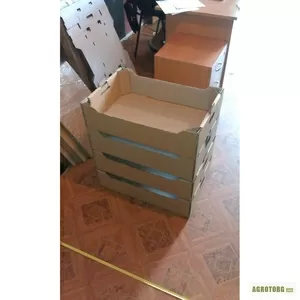 Купить картонный ящик под виноград на 10 кг 
