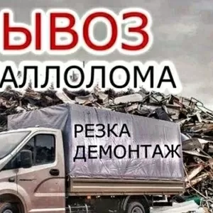 Покупаем металлолом/цветные металы Дорого.  Самовывоз.  Демонтаж.