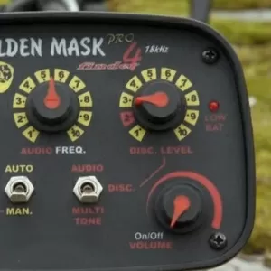 Профессиональный грунтовый металлоискатель Golden Mask-4.