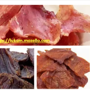 Пивні снеки з індички,  конини,  курячі,  Чіпси Мясні      