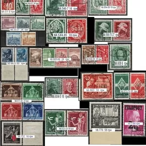 Поштові марки Рейху періоду 1933-45 _набір 2