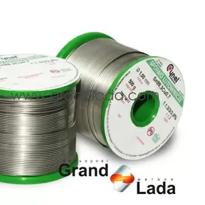 Припій безсвинцевий,  марка Sn97Cu3