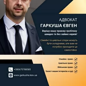 Адвокат у Києві консультація.
