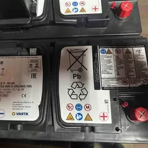 Аккумулятор AGM Start-Stop 80Ah,  800A,  12V Mercedes A0019828108