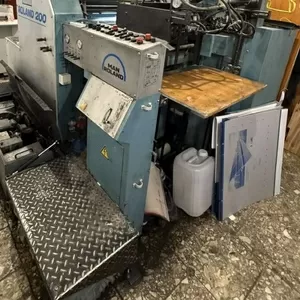 друкарська одно фарбова машина В2,  Roland 200