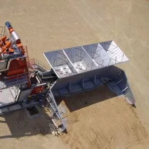 Мобильный бетонный завод SUMAB F-90 (90 м3/ч) Швеция