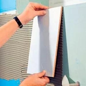 Укладка плитки Малярные работы 