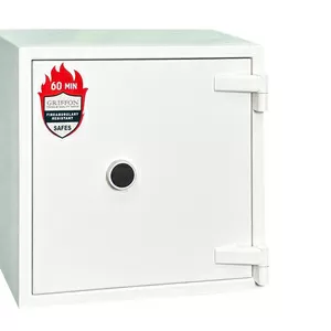 Надійний вогнестійкий сейф Griffon FRS.45.K white - магазин VinCom
