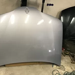 Бу капот Renault Laguna 2,  7751471641,  7751475999 цвет TEB64,  до рестайлинга,  есть мелкие царапины