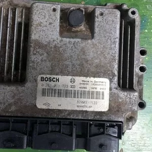Б/у блок управления двигателем для Renault Laguna 2 0281011723,  8200311539,  8200376187