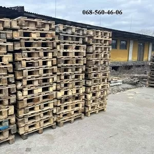 Продаж дерев'яних та європіддонів у хорошому стані Дніпро.