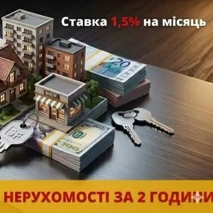Кредит від приватного інвестора під заставу нерухомості до 20 000 000 