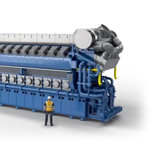 Газовий генератор Bergen 3500 Квт.