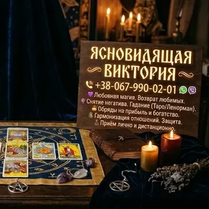 Магическая помощь в Днепре. Таро,  снятие негатива,  возврат любимых.