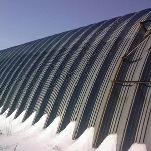 Продам ангар арочного типа