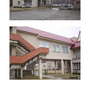Продам комплекс в Карпатах - 5 га,  3 700 м.кв.,  под санаторий,  пансионат,  РЦ и др.