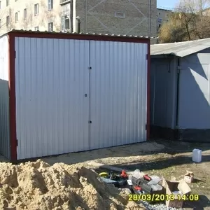 Металеві гаражі та ларьки