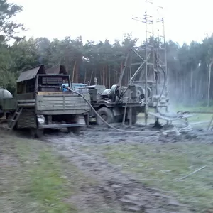 бурение скважин на воду и запуск насосного оборудывания 