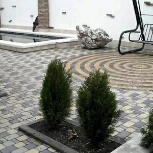 Укладка тротуарной плитки